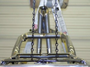Close up of this motorcycle frame