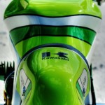 Craig paints motorcycles in Tampa Florida